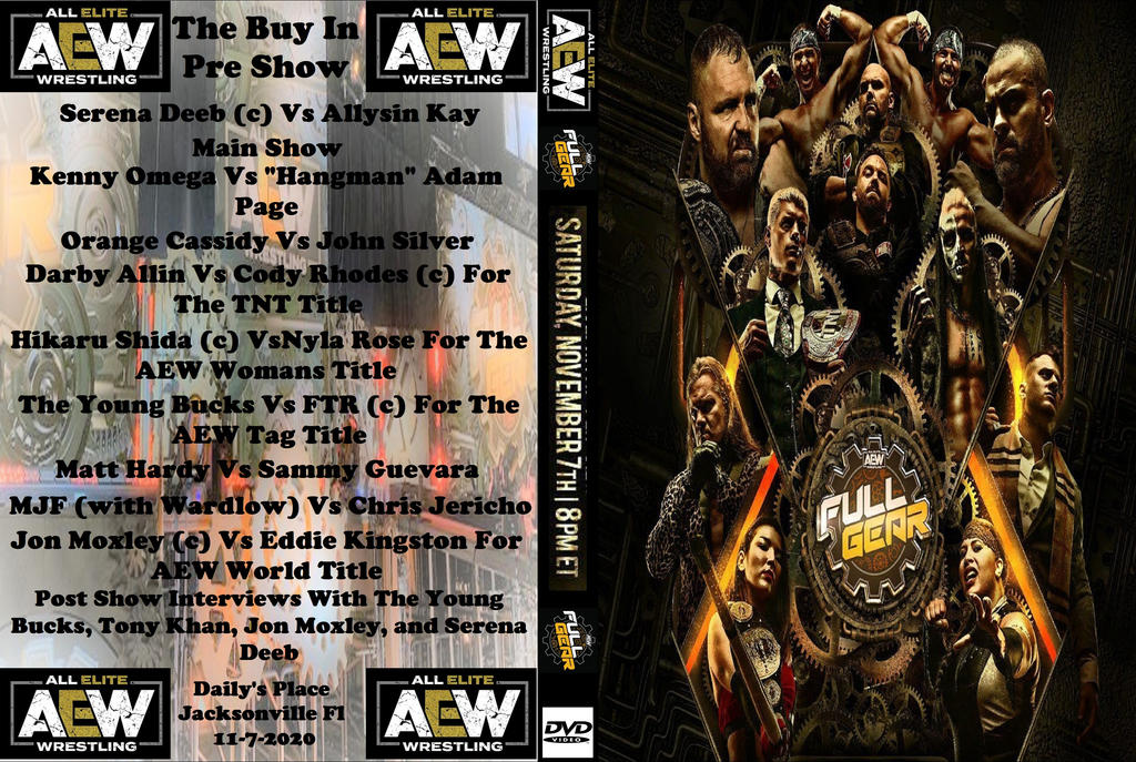AEW Full Gear 2020 by Zmaster70 on DeviantArt