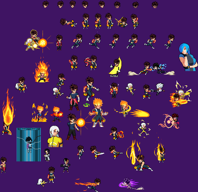 Chronicle S.S.X. [Sprite Sheet] by OneShotOneKiller on DeviantArt