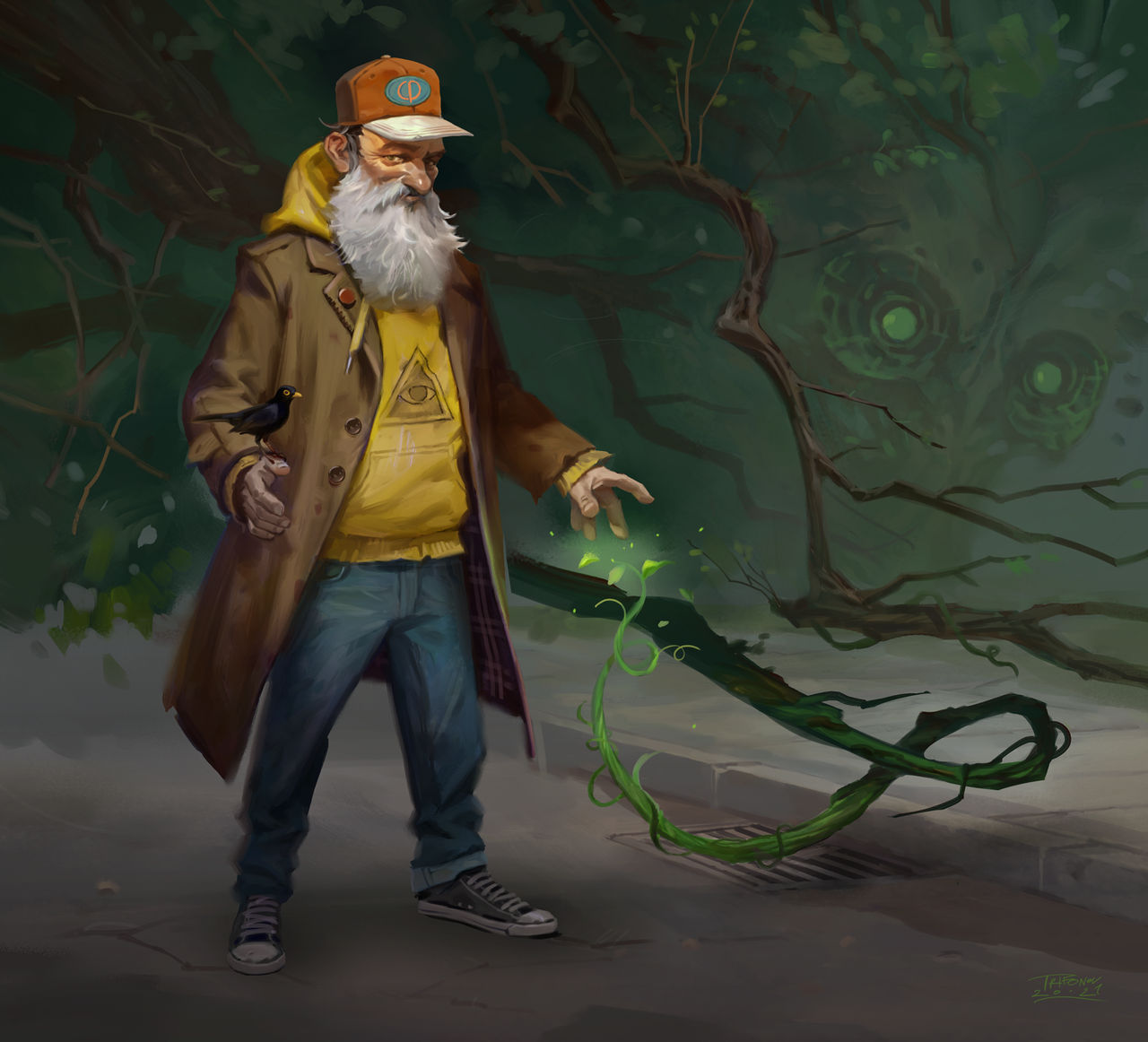 Dion - modern-day wizard by ivelin on DeviantArt