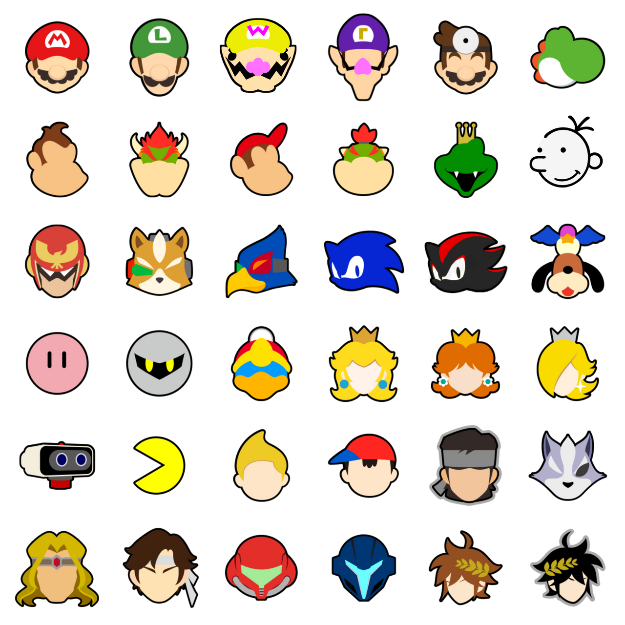 Smash Ultimate Icons by TJZiomek on DeviantArt