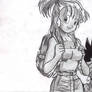 Bulma and Goku
