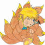 Chibi nine tailed Naruto again