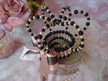 Black and Pink Lolita Crown