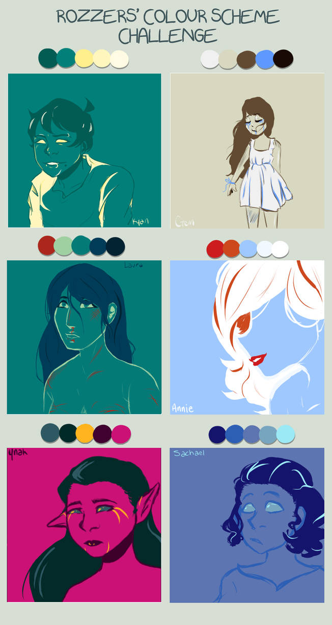 Colour Scheme Challenge by SIN-Darling on DeviantArt