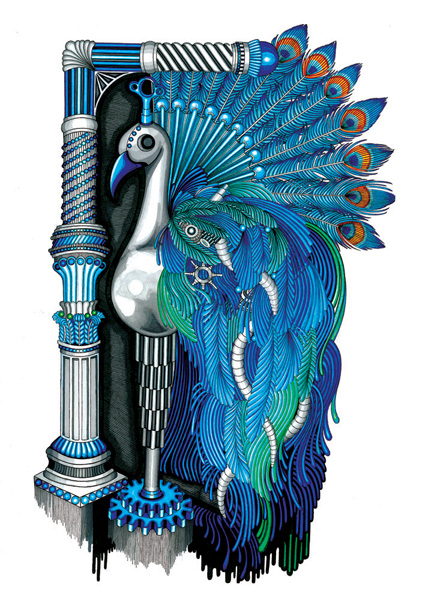 robo peacock