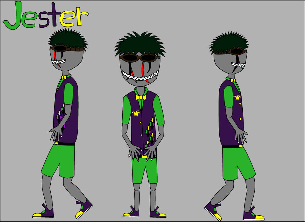 Jester design by Astith22 on DeviantArt