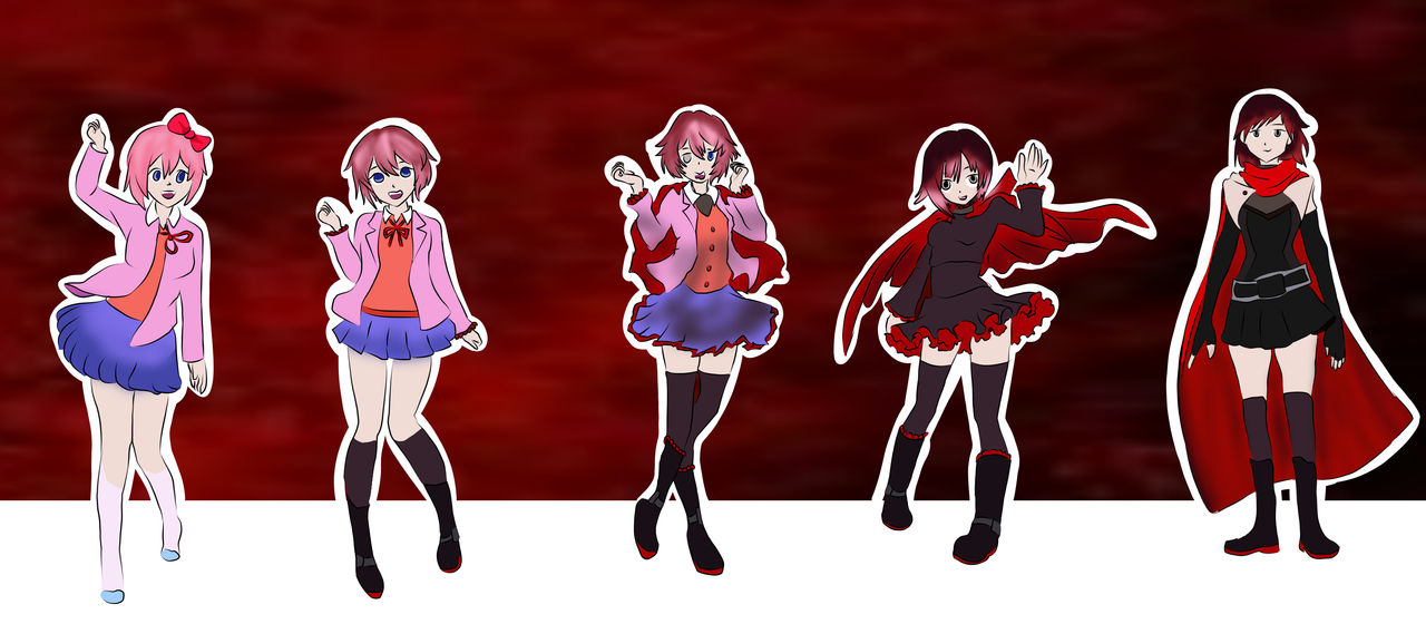 Ruby Tf Transformation Commission Sayori becoming Ruby by kingsman-art on ...