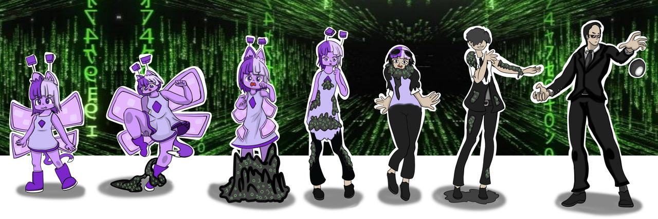 Oc becoming Agent Smith by kingsman-art on DeviantArt