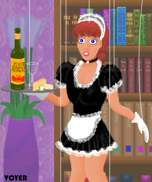 MCed Marionette French Maid by hypnovoyer
