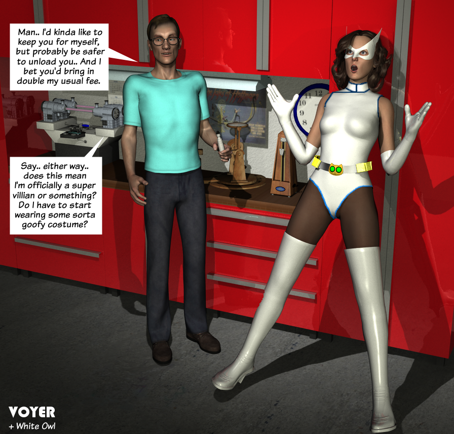 Dollmaker and White Owl