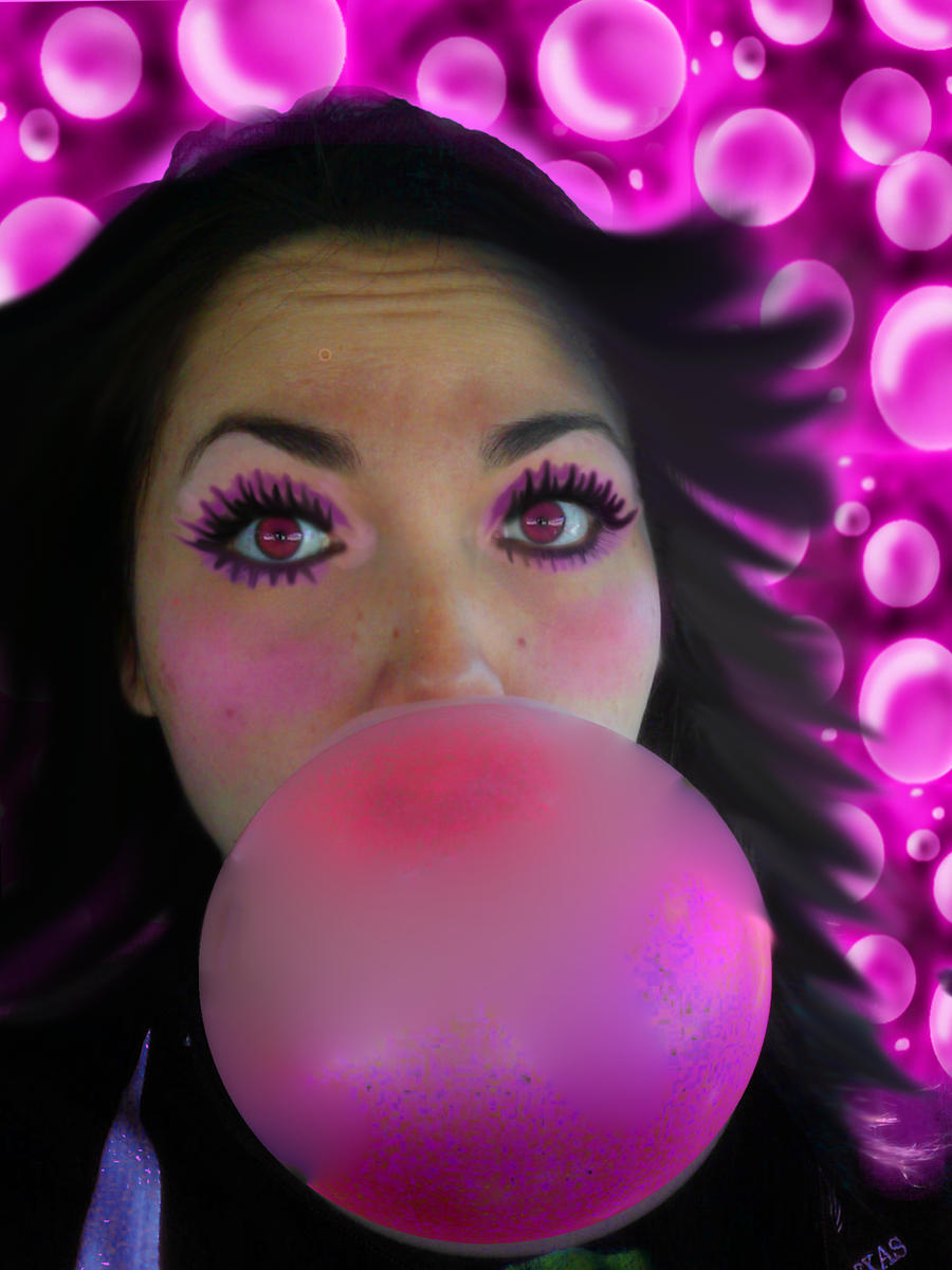Pink Buffelo Face Pink Bubbles by stinafacexd on DeviantArt