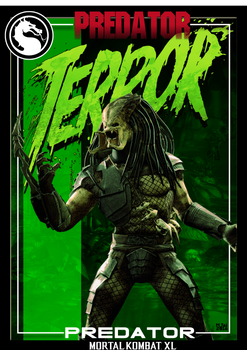 Mortal Kombat XL-Trading Card- #3 Predator