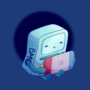 BMO playing Nintendo Switch