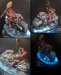 Blood Raven, Primaris Chaplain on a bike