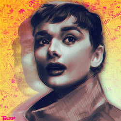 Audrey Hepburn - Study