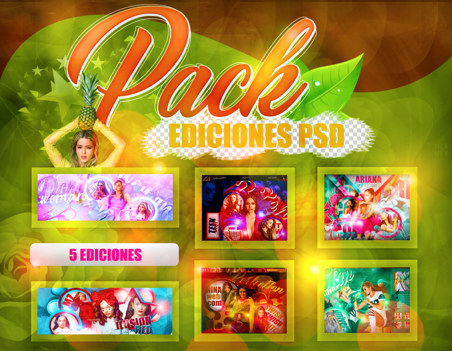 MEGA PACK DE MIS EDICIONES EN PSD