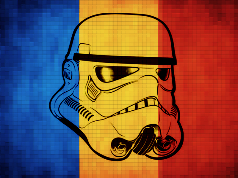 Romania Stormtrooper Flag