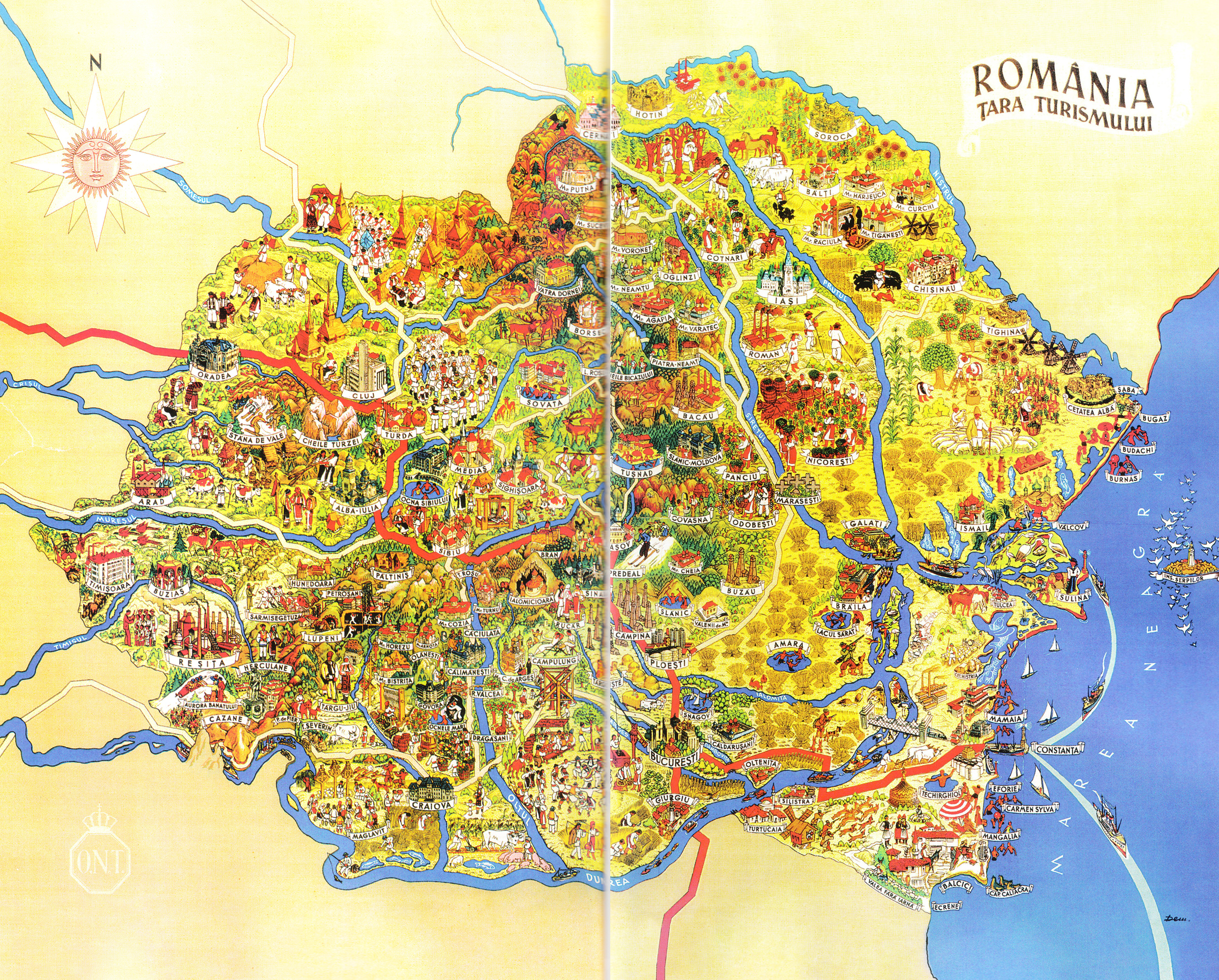 Romania - Cool Map by Zaigwast