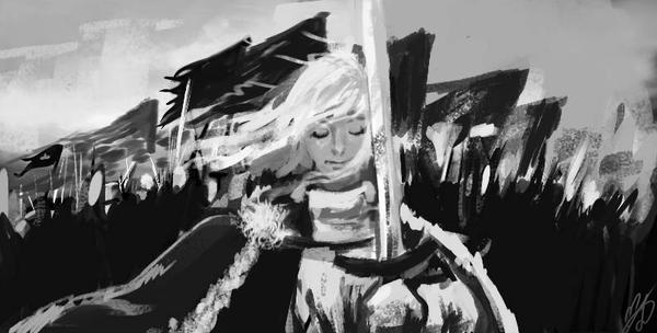 Fate. (Remastered sketch) by THUTLER on DeviantArt