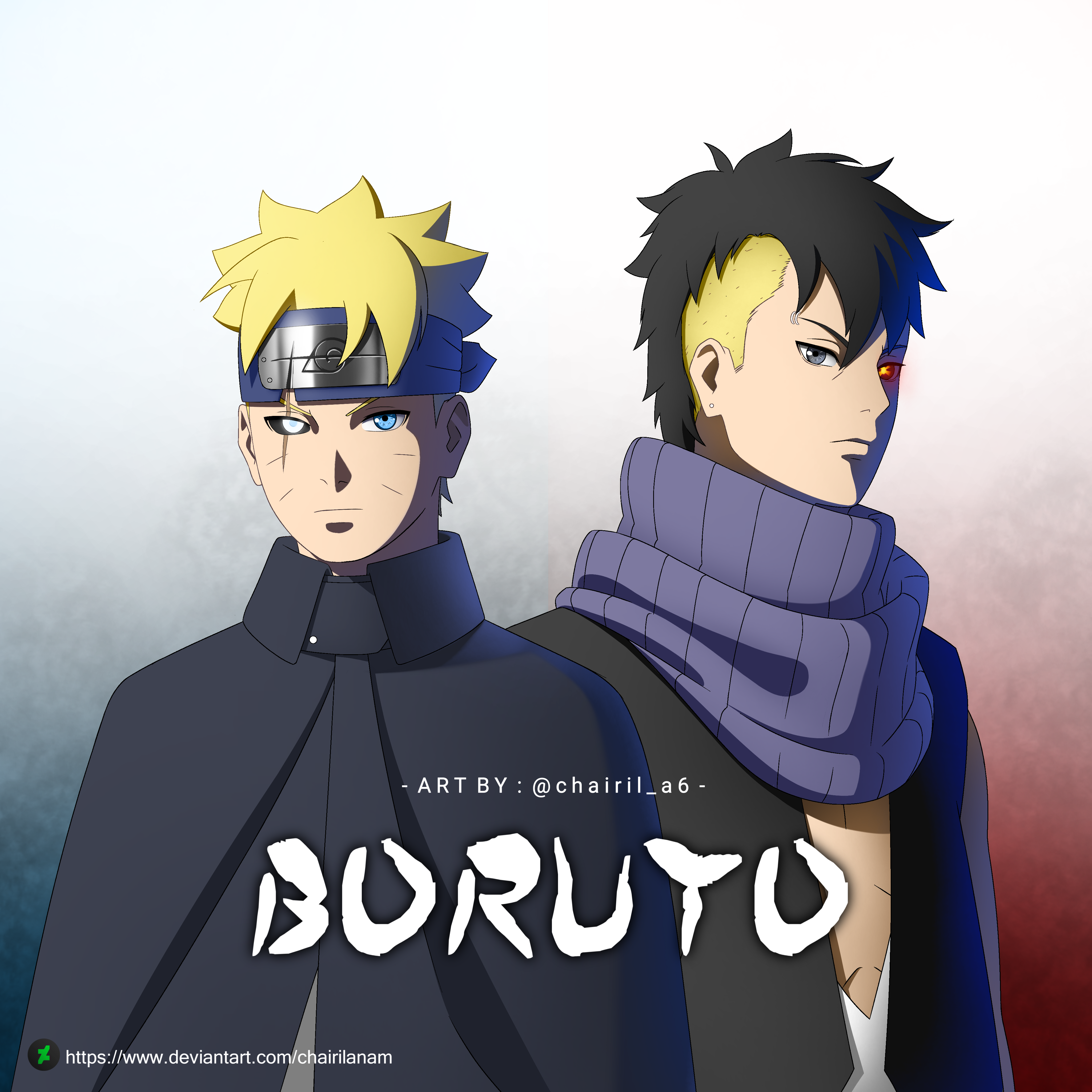 BORUTO TIME SKIP FAN ART👦🗡️🌀 by catalyst on Dribbble