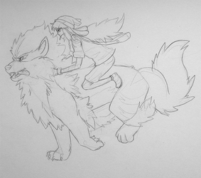 Arcanine rider