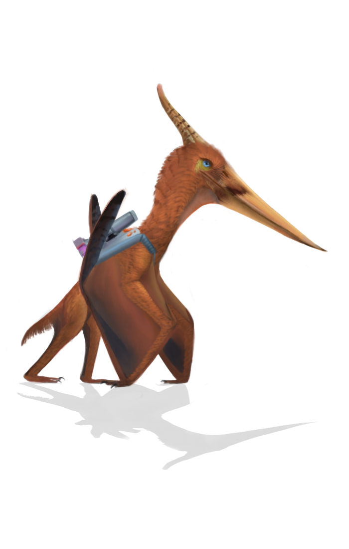 Nanosaur 2 Pteranodon longiceps by Dictator-Darkstar on DeviantArt