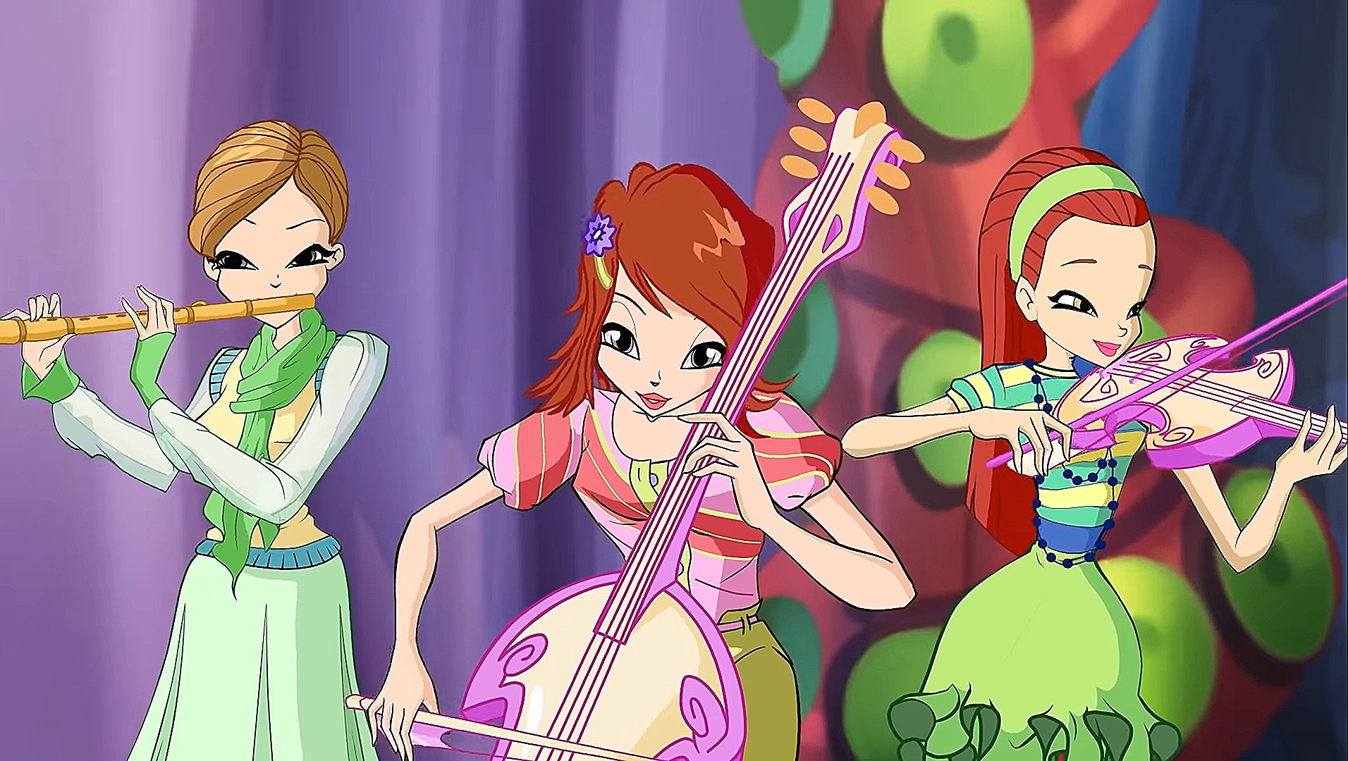 Musical Winx Club Winx Club music trio by AdvantasyA on DeviantArt