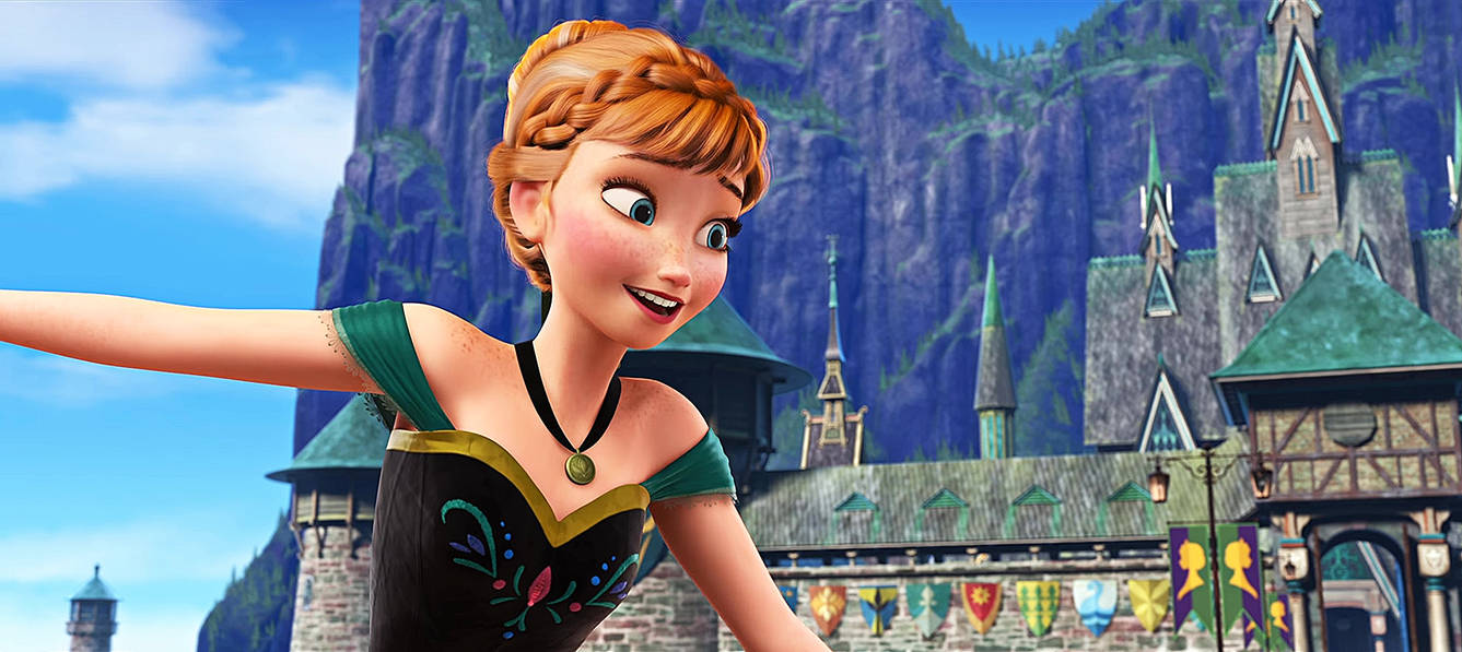 Anna Out Cold Frozen Anna outside by AdvantasyA on DeviantArt
