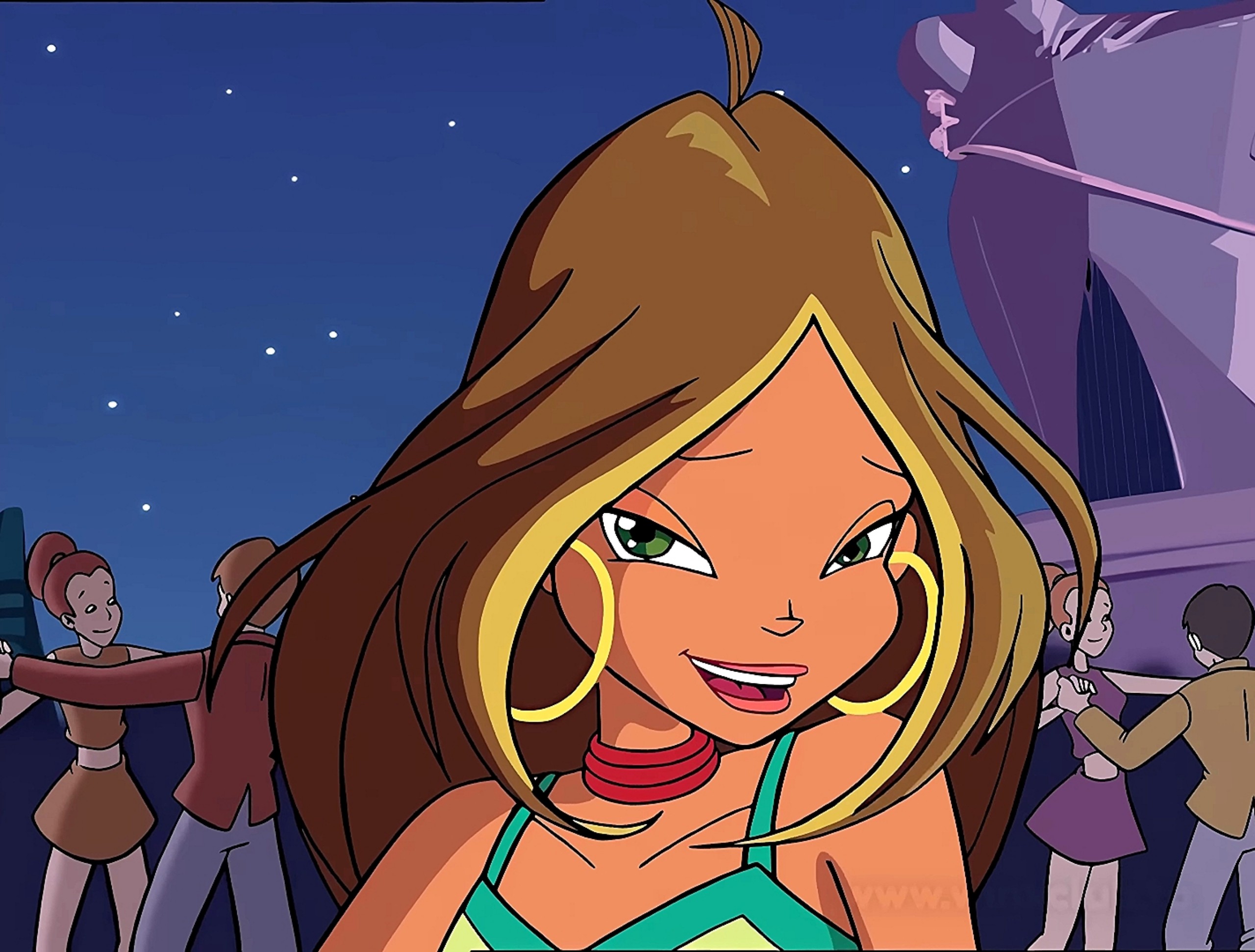 Winx Club Magia Dell'estate Flora bambola in scatola 2003-2008 - Italia Winx Club Magia Dell'estate Flora bambola in scatola 2003-2008 - Italia