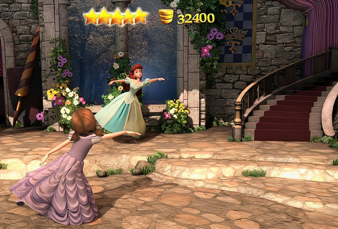 PS2 Games Lot - Disney Princess Enchanted Journey & Barbie Dancing