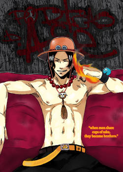 Ace tribute- One piece-