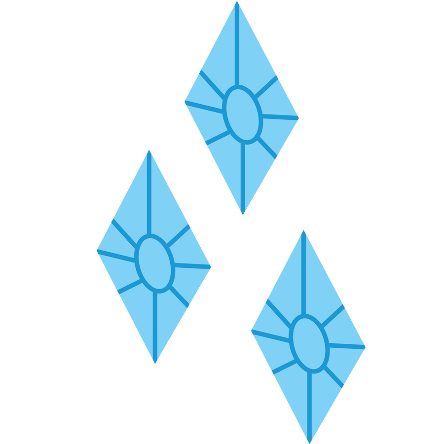 Rarity Cutie Mark by ErisGrim on DeviantArt