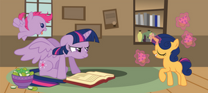 Twilight with her kids