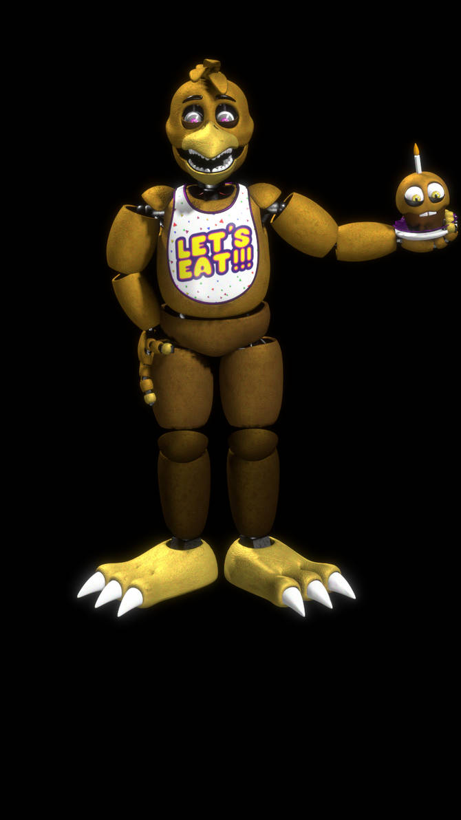 (Blender/FNAF) Spring Chica by PuppyDog186 on DeviantArt