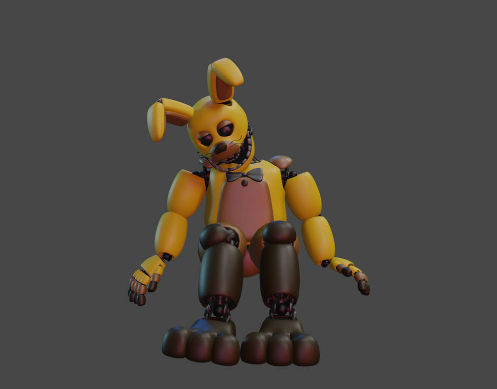 (Blender/FNAF) SpringLock by PuppyDog186 on DeviantArt