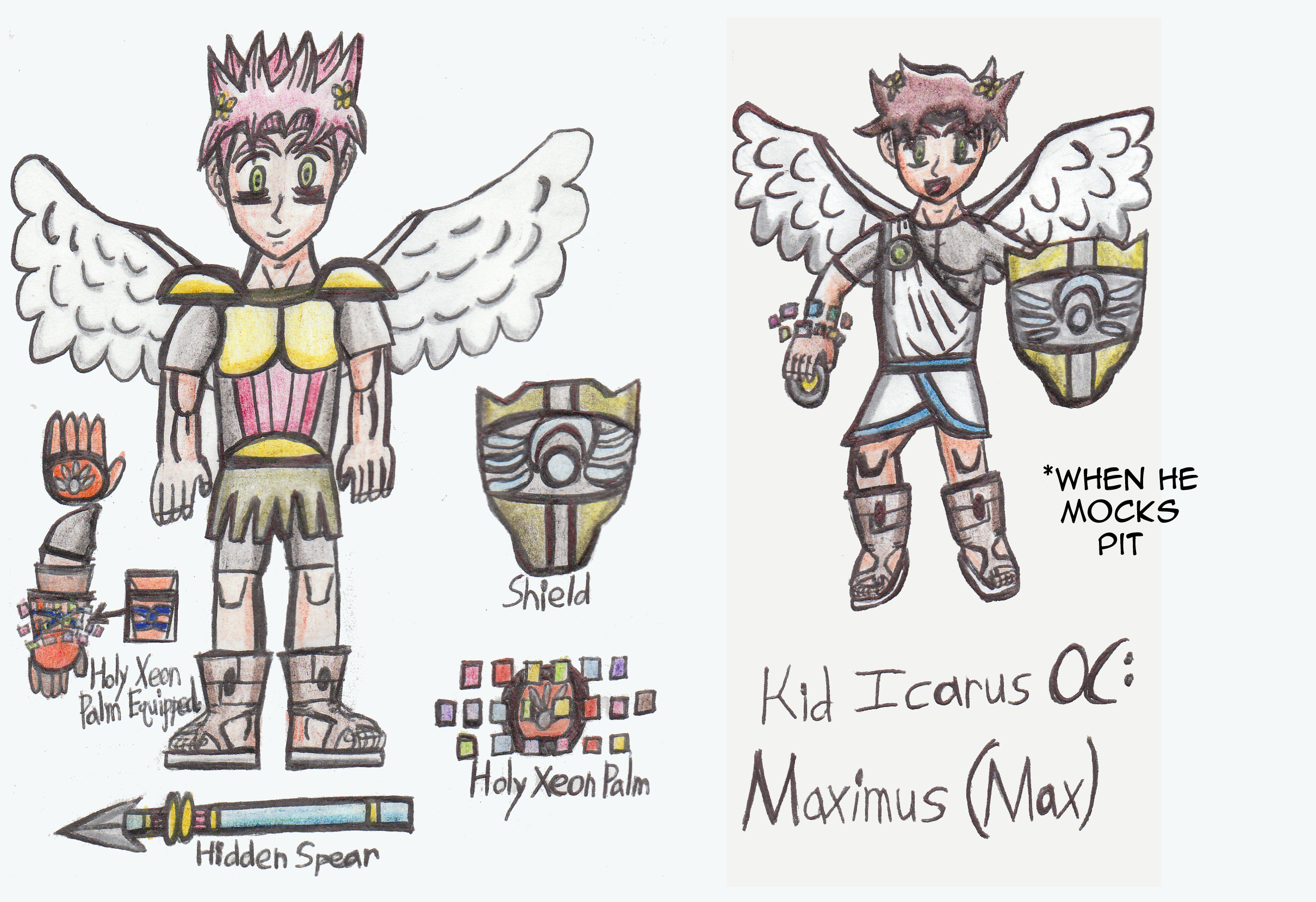 Kid Icarus OC: Maximus (Max)