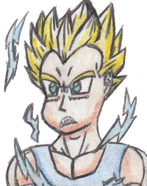 Super Saiyan 2 Vegeta (Buu Saga)