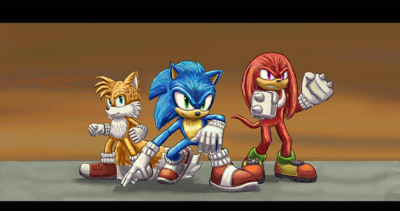 CineMarvellous - The furry trio returns in #Sonic3Movie. . . #Sonic3 # SonicMovie #Sonic #Knuckles #Tails