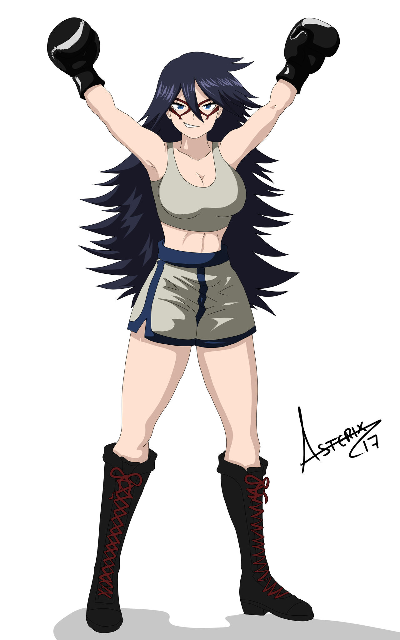 Midnight in boxing gear by artemis1111 on DeviantArt
