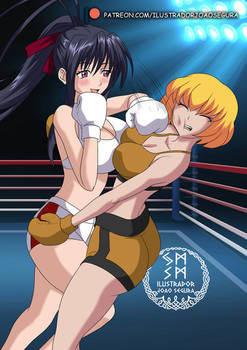 Akeno Vs Clementine Boxing