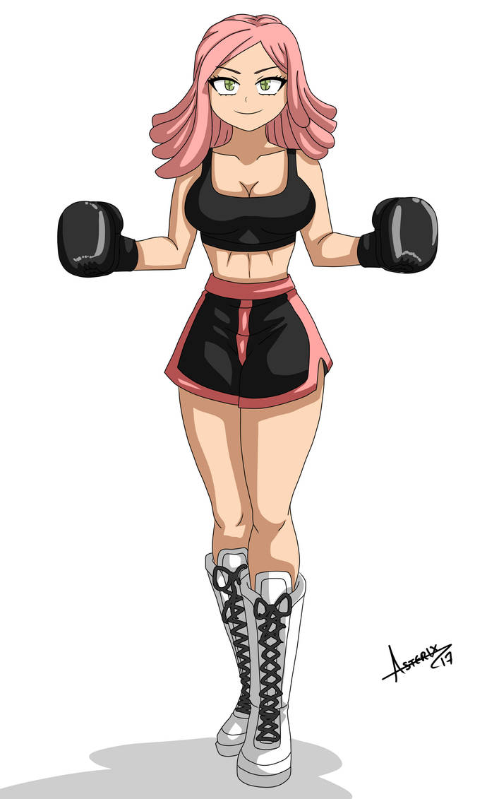 Mei Hastume in boxing gear by artemis1111 on DeviantArt