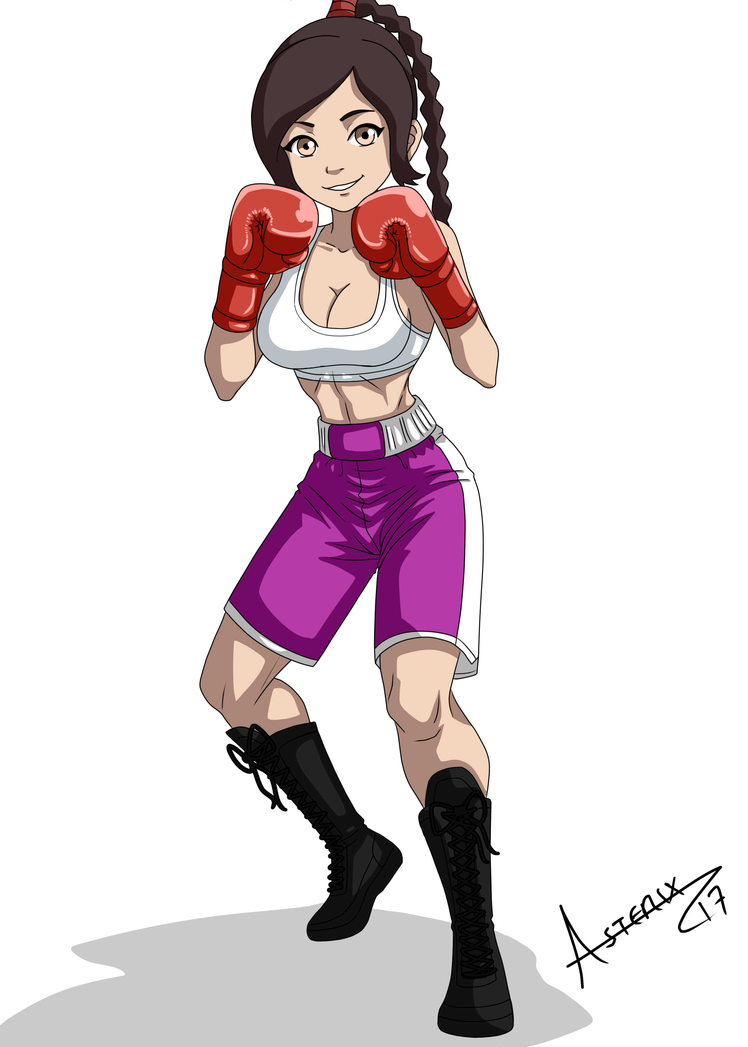 Ty Boxing Ty Lee In boxing gear by artemis1111 on DeviantArt