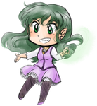 Lil' Chibi Aster by kabocha