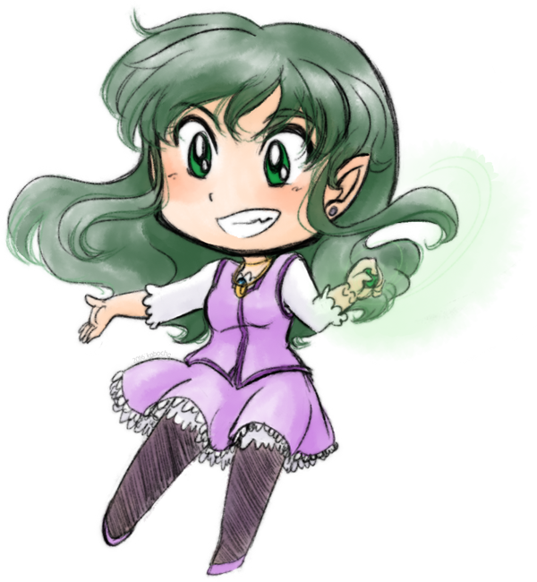 Lil' Chibi Aster