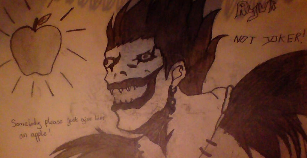 Death Note Ryuuk Inflation Death Note Ryuk by Element115Infection on DeviantArt