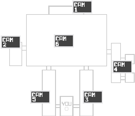 Five Nights At Fredbears Cams map by kingofbut on DeviantArt