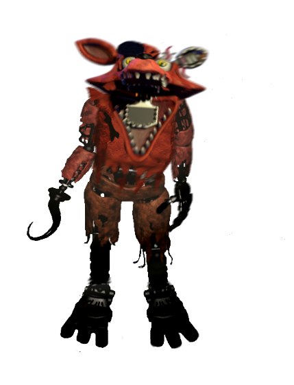 FNAF/SFM) Withered Foxy Full Body by happyfeetpo on DeviantArt