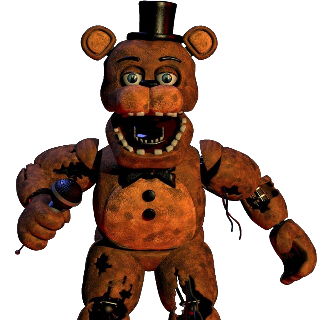 Withered Freddy - Scott's style render : r/fivenightsatfreddys
