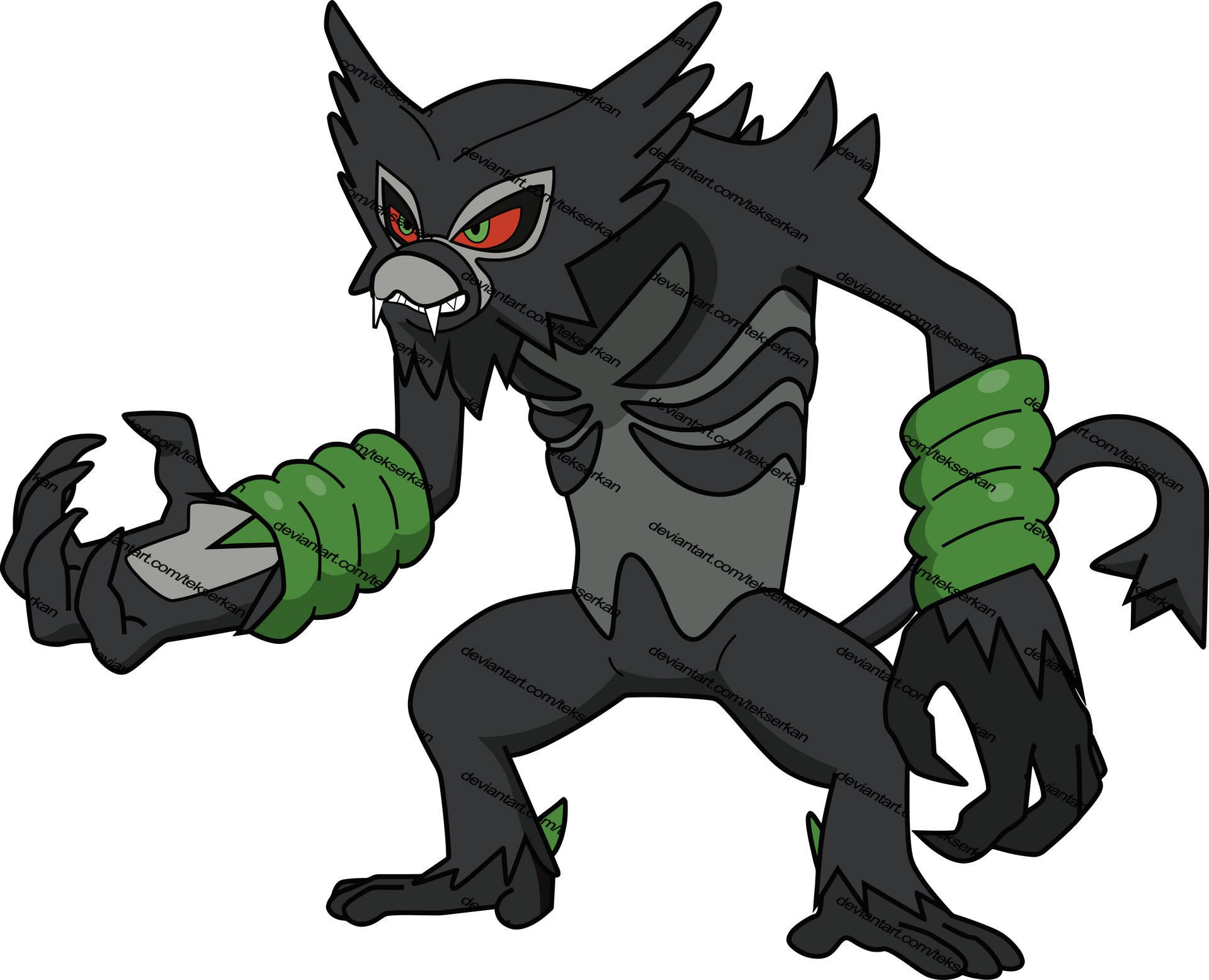 893 Pokemon Zarude Vector Drawings By Tekserkan On DeviantArt 893-pokemon-zarude-vector-drawings-by-tekserkan-on-deviantart