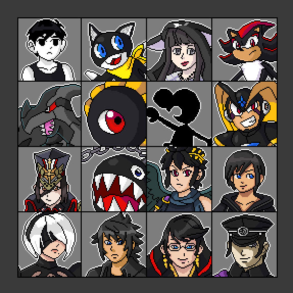 Black Character Collection by KaosMass95 on DeviantArt